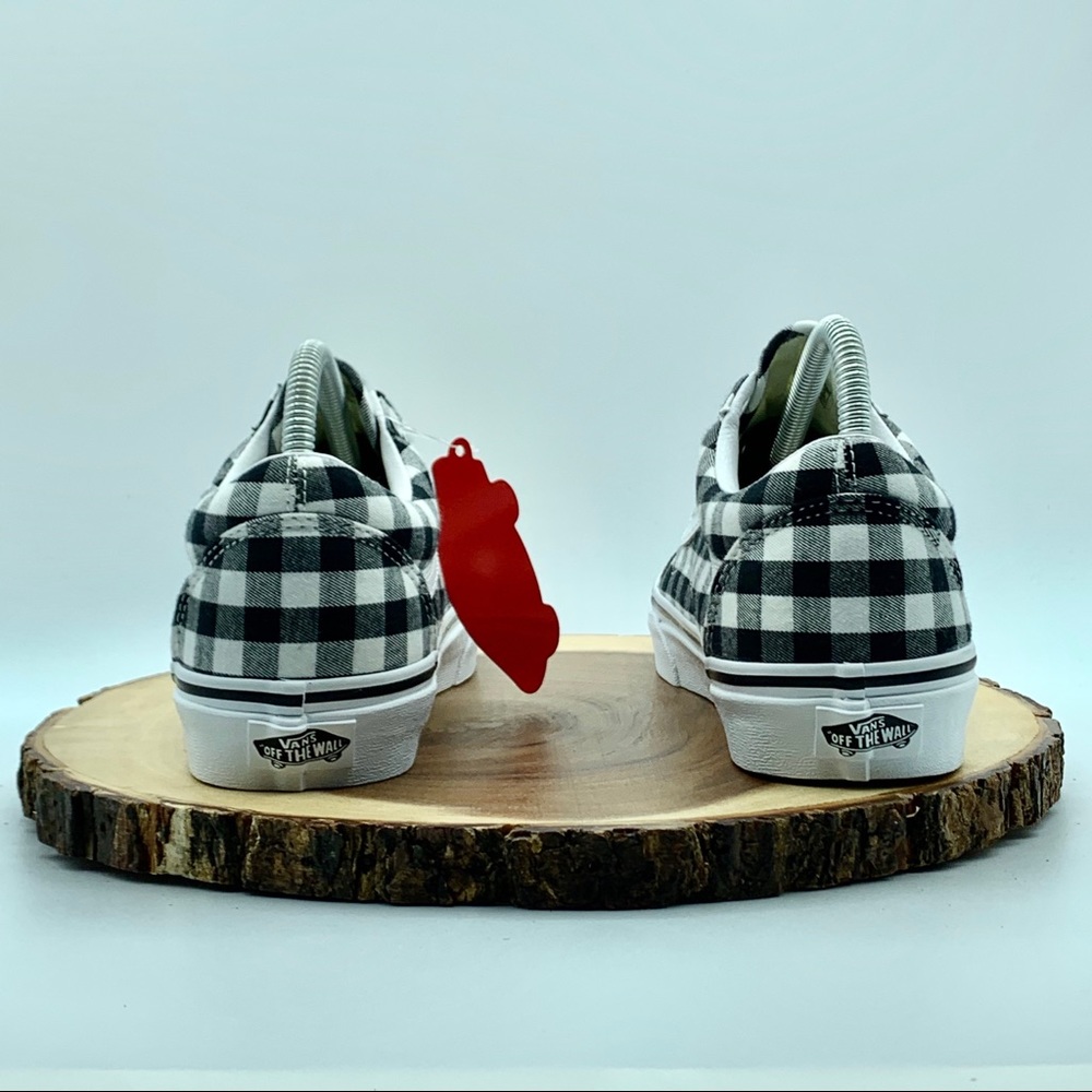 VANS Women’s Gingham Old Skool Black/White Various - Picture 6 of 10